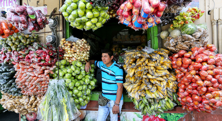 Costa Rica Obstverkäufer